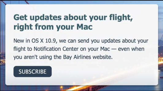 bay airlines notification request