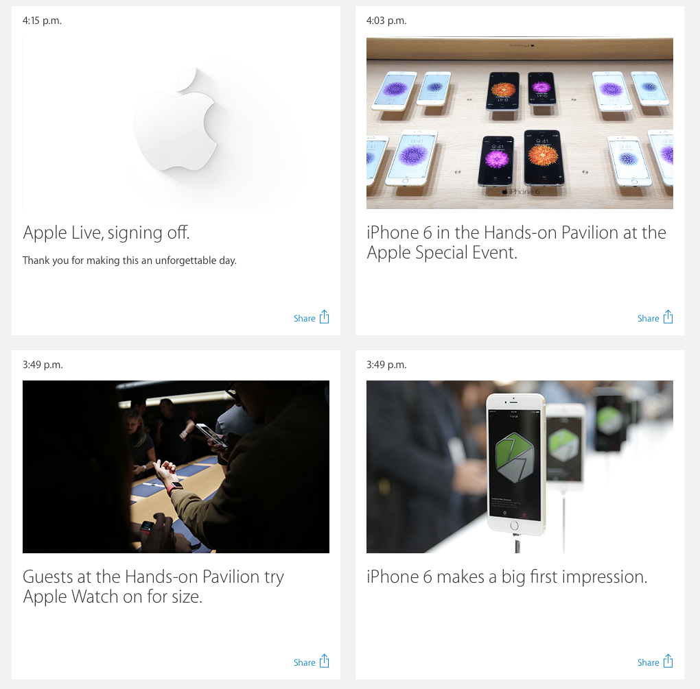 apple content feed