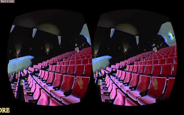 oculus rift movie experience
