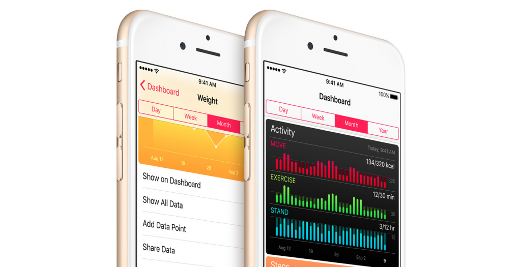 iOS 9 health apps